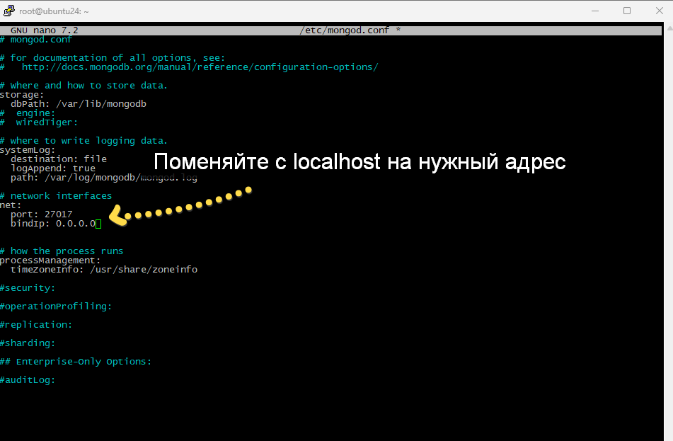 MongoDB shell