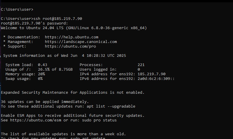SSH в PowerShell